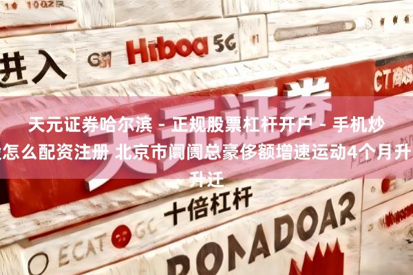 天元证券哈尔滨 - 正规股票杠杆开户 - 手机炒股怎么配资注册 北京市阛阓总豪侈额增速运动4个月升迁